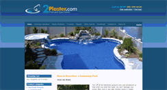 Desktop Screenshot of 2plaster.com